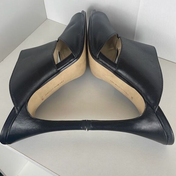 Adrienne Vittadini Black Open-Toe Sandals - Picture 10 of 10